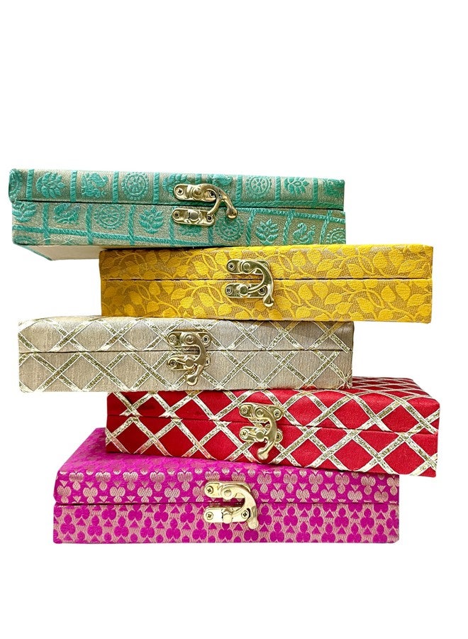 ACL Creations Engineered Wood Decorative Cash Box, Shagun & Gift Box, Jewellery & Money Box - Assorted Color (1) - Image 1